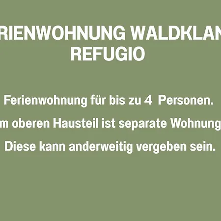 Waldklang - Refugio - Hund - Zaun - Smart * Alpirsbach