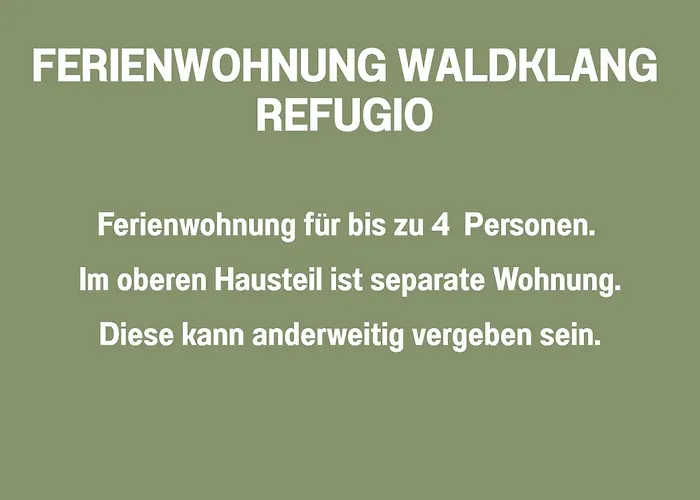 Waldklang - Refugio - Hund - Zaun - Smart * Alpirsbach