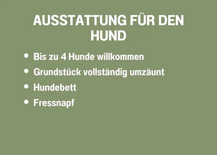 Waldklang - Refugio - Hund - Zaun - Smart Apartment Alpirsbach